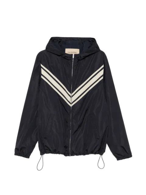 Valentino Garavani chevron-print jacket