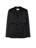 Maison Margiela patchwork satin jacket
