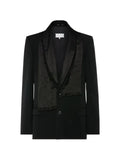 Maison Margiela wool scarf jacket
