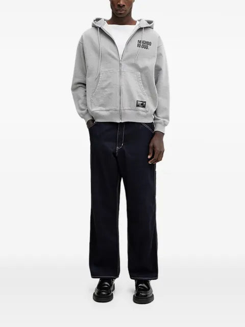 Neighborhood zip hooded sweatshirt