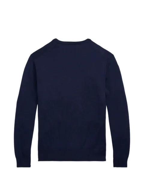 Polo Ralph Lauren logo-embroidered V-neck sweater