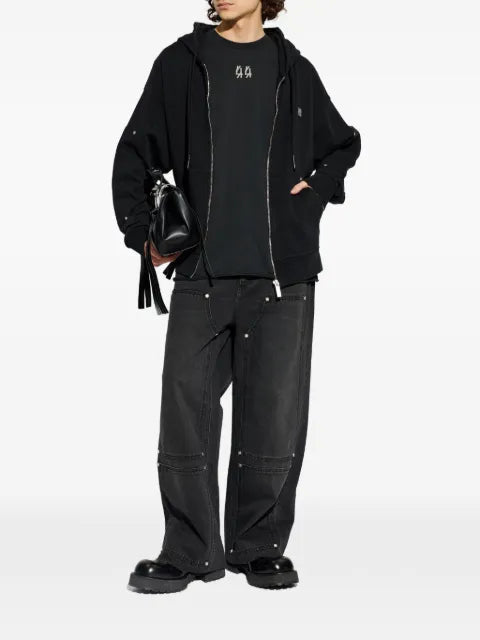 44 LABEL GROUP zip-up hoodie