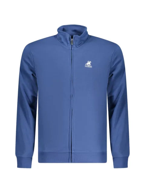 U.S. Grand logo-print zip-up sweater