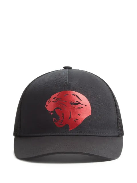 Valentino Garavani VLogo Signature baseball cap in cotton with panther print