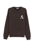 SANDRO floral-detail sweatshirt