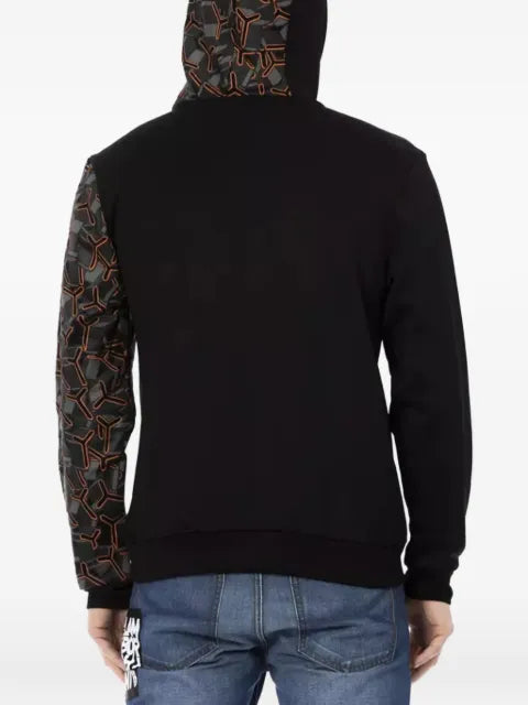 Automobili Lamborghini geometric-pattern hoodie