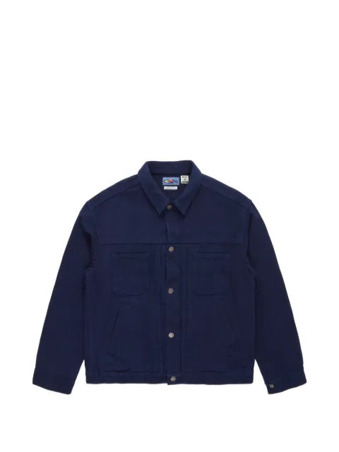 Blue Blue  Sashiko trucker jacket