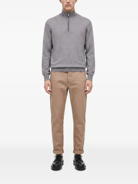 Brunello Cucinelli half-zip cashmere sweater