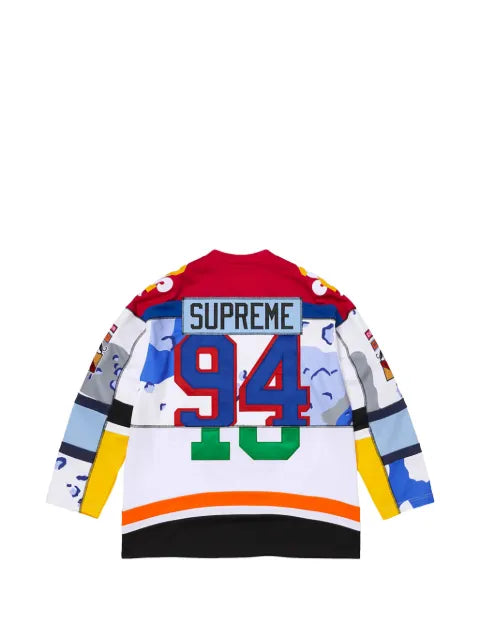 Supreme paneled hockey jersey