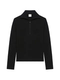 Courrèges half-zip logo-detail sweater