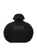 SATOSHI NAKAMOTO Moto padded hoodie