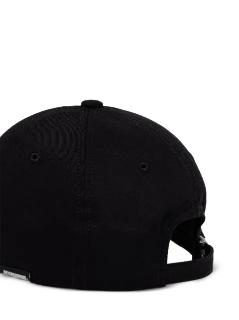 Neighborhood logo-embroidered baseball cap