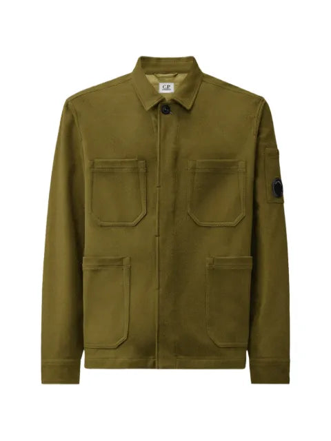 C.P. Company felted wool lens field overshirt