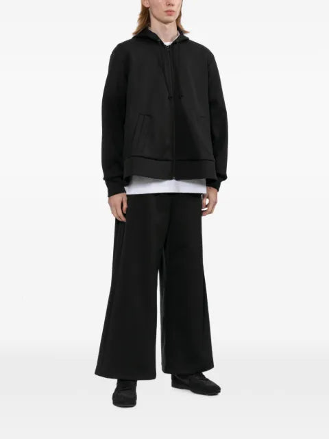Black Comme Des Garçons zip-up hoodie