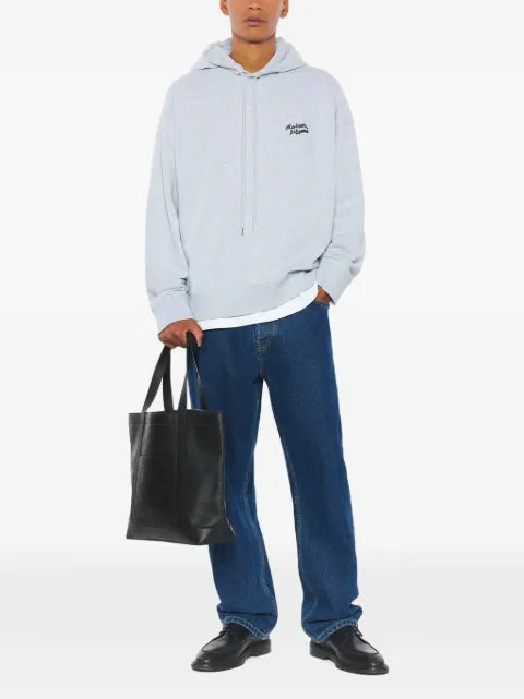Maison Kitsuné logo-print hoodie