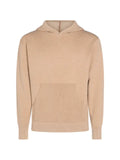 Canali knitted pouch-pocket hoodie