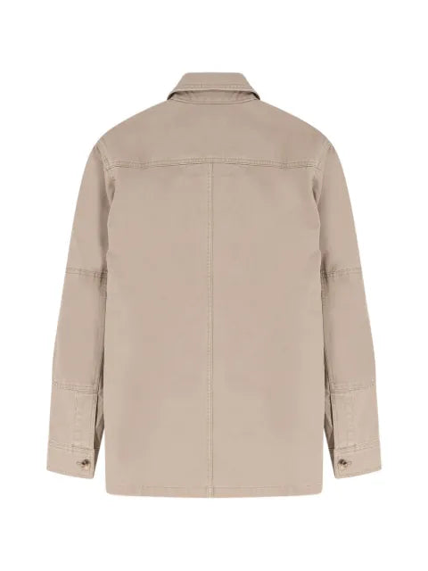 TONYWACK flap-pocket oversized shirt jacket