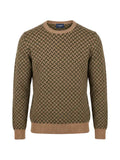 Drumohr geometric-pattern cashmere sweater
