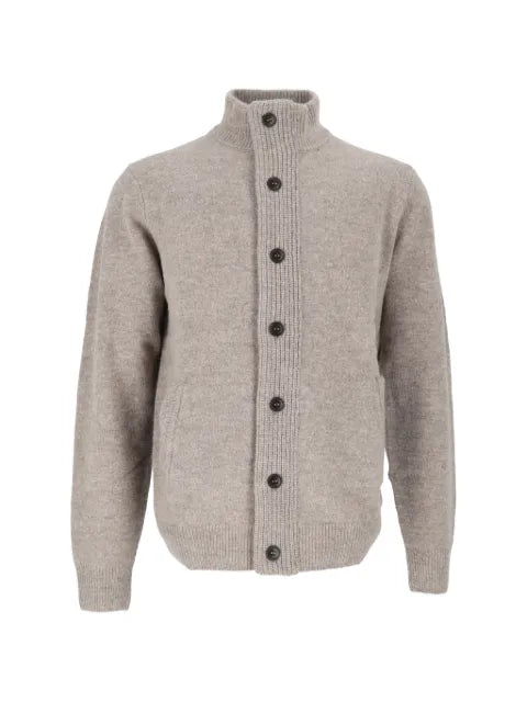 Barbour Essential Patch zip-up cardigan