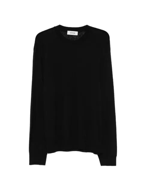 Spina crew-neck long-sleeve knit