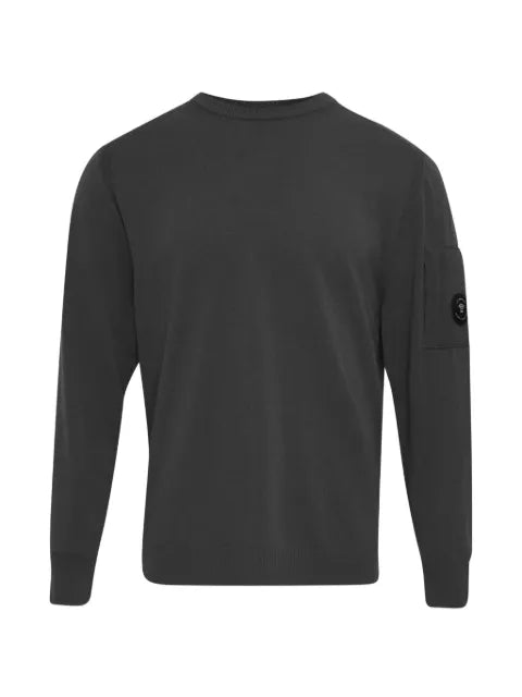 C.P. Company extrafine merino wool Lens crewneck sweater
