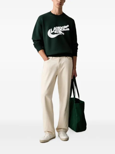 Lacoste logo-print sweatshirt