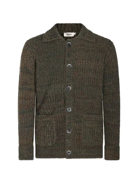 Altea chunky-knit button-up cardigan