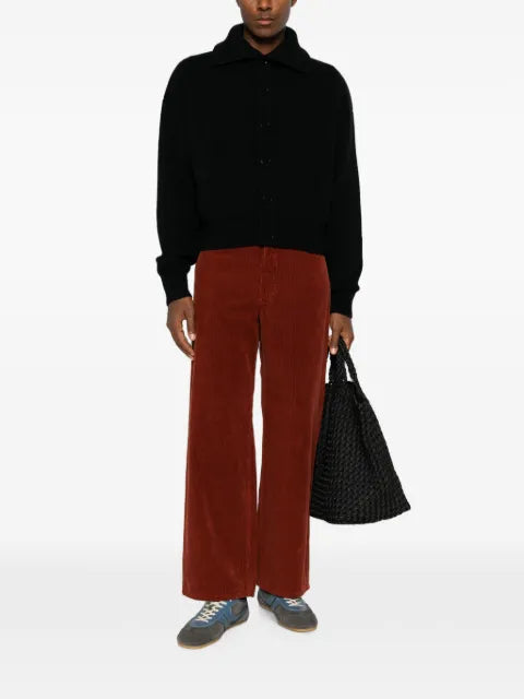 extreme cashmere N°377 Clement cashmere high-neck cardigan