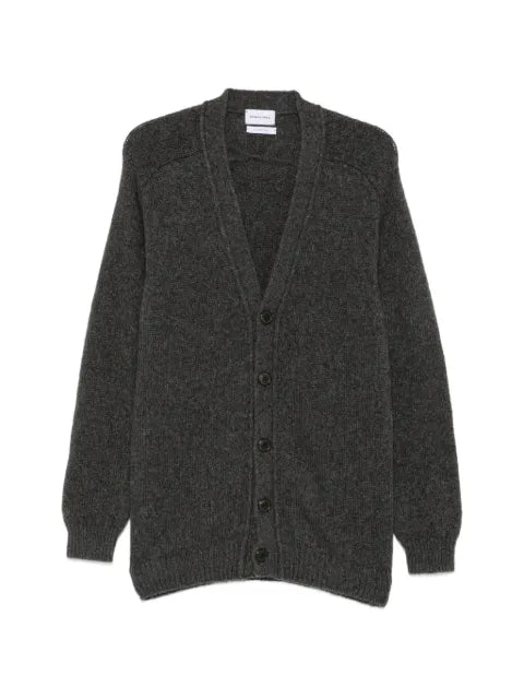 SCAGLIONE ribbed-knit V-neck cardigan