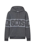 GCDS logo-patch drawstring hoodie