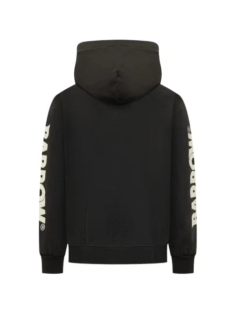 BARROW logo-print pouch-pocket hoodie