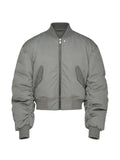Rick Owens Secchia Flight ruched-sleeve jacket
