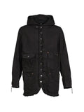 MINUS Home Chore distressed garment-dyed jacket