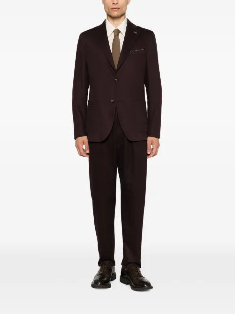 Eleventy single-breasted notched-lapels blazer
