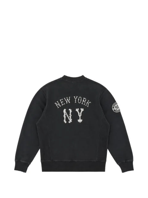 Champion x New York Yankees logo-patch sweatshirt