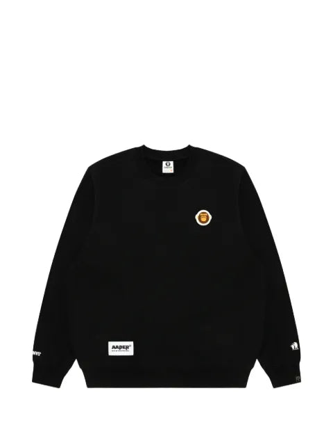 AAPE BY *A BATHING APE® AAPER Aldo logo-patch sweatshirt