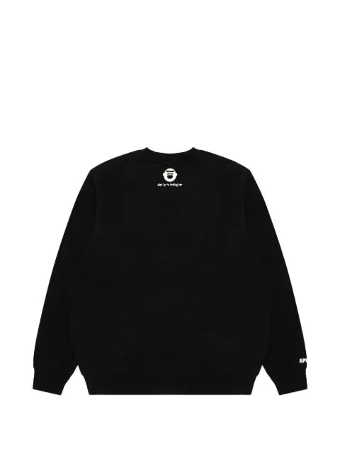 AAPE BY *A BATHING APE® AAPER Aldo logo-patch sweatshirt
