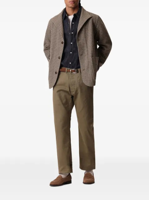 Fortela Classic Scotland houndstooth-pattern wool jacket