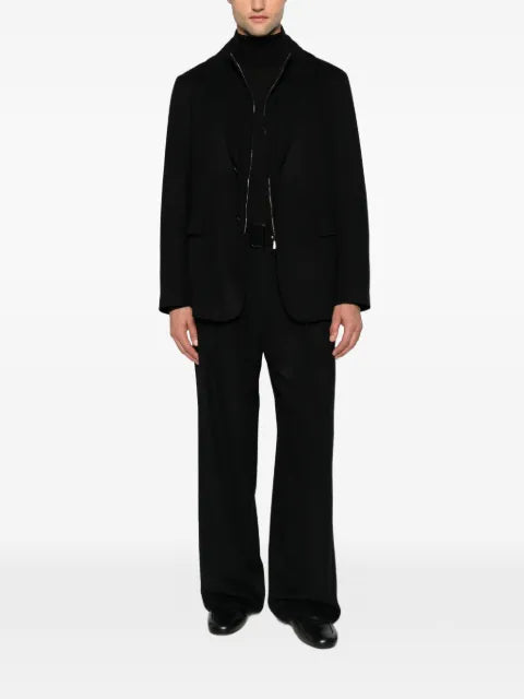 Emporio Armani layered button-fastening blazer