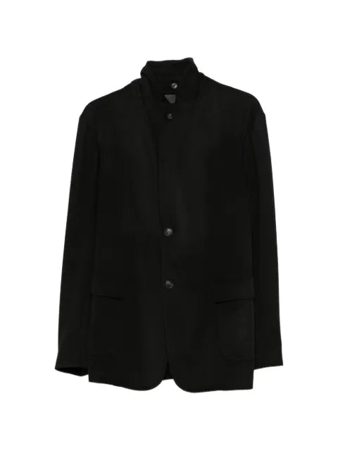 Emporio Armani layered button-fastening blazer