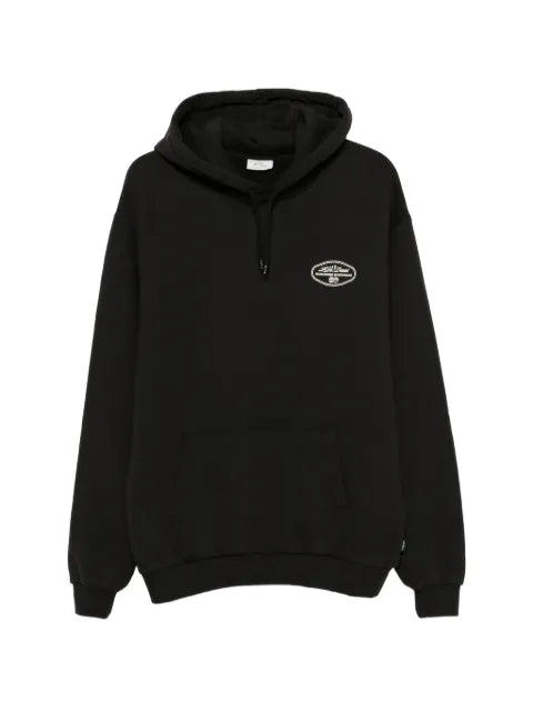Les Deux Worldwide logo-print cotton hoodie