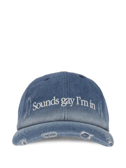 CARNE BOLLENTE Jeans-distressed baseball cap