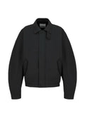 Amomento padded throat-latch jacket