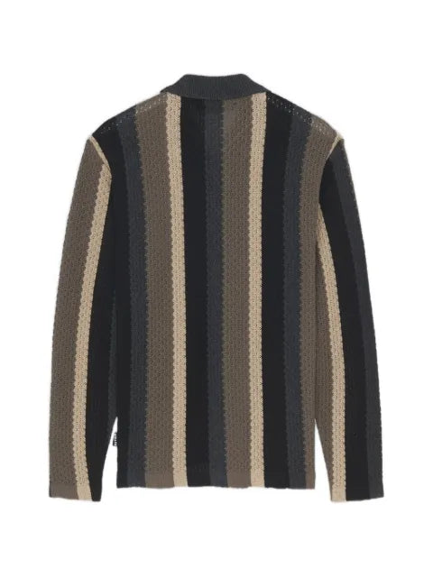 IUTER striped-knit cardigan
