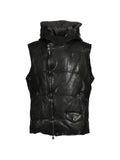 Yohji Yamamoto x Isamu Katayama Backlash leather hooded vest