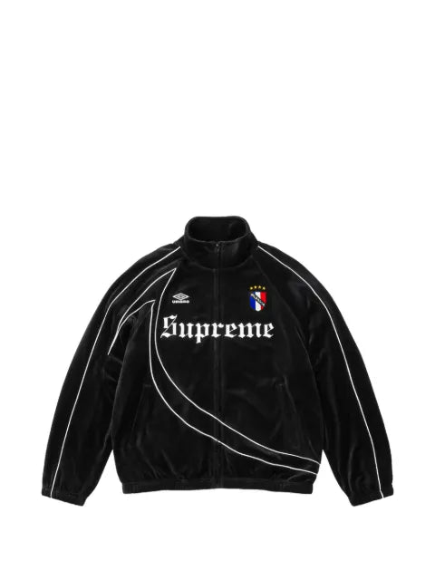 Supreme x Umbro velour  track jacket