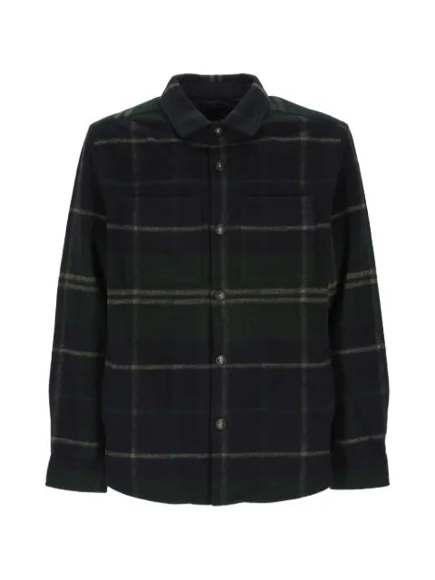 Barbour Woodlane tartan check shirt jacket