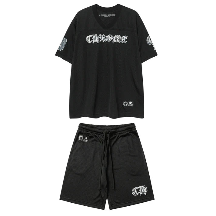 Chrome Hearts x Matty Boy PPO Form Team Mesh Warm Up Jersey T-Shirt 9996-1