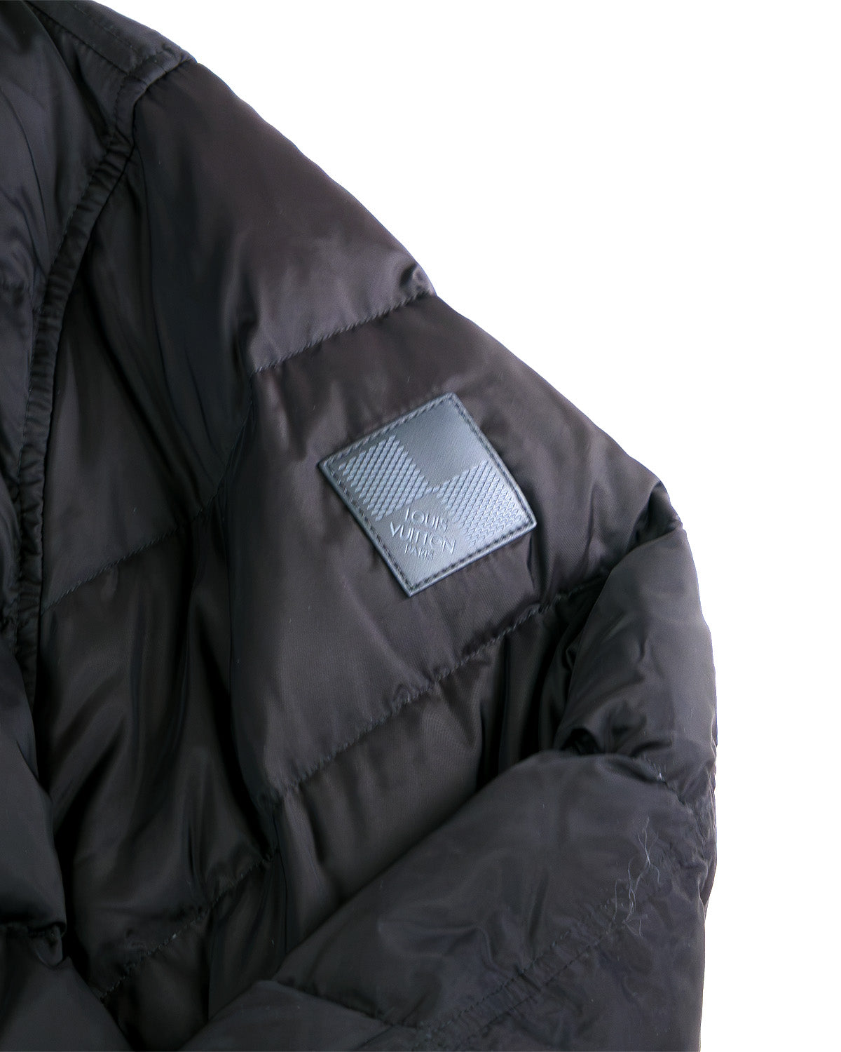 Louis Vuitton Damier Puffer Coat