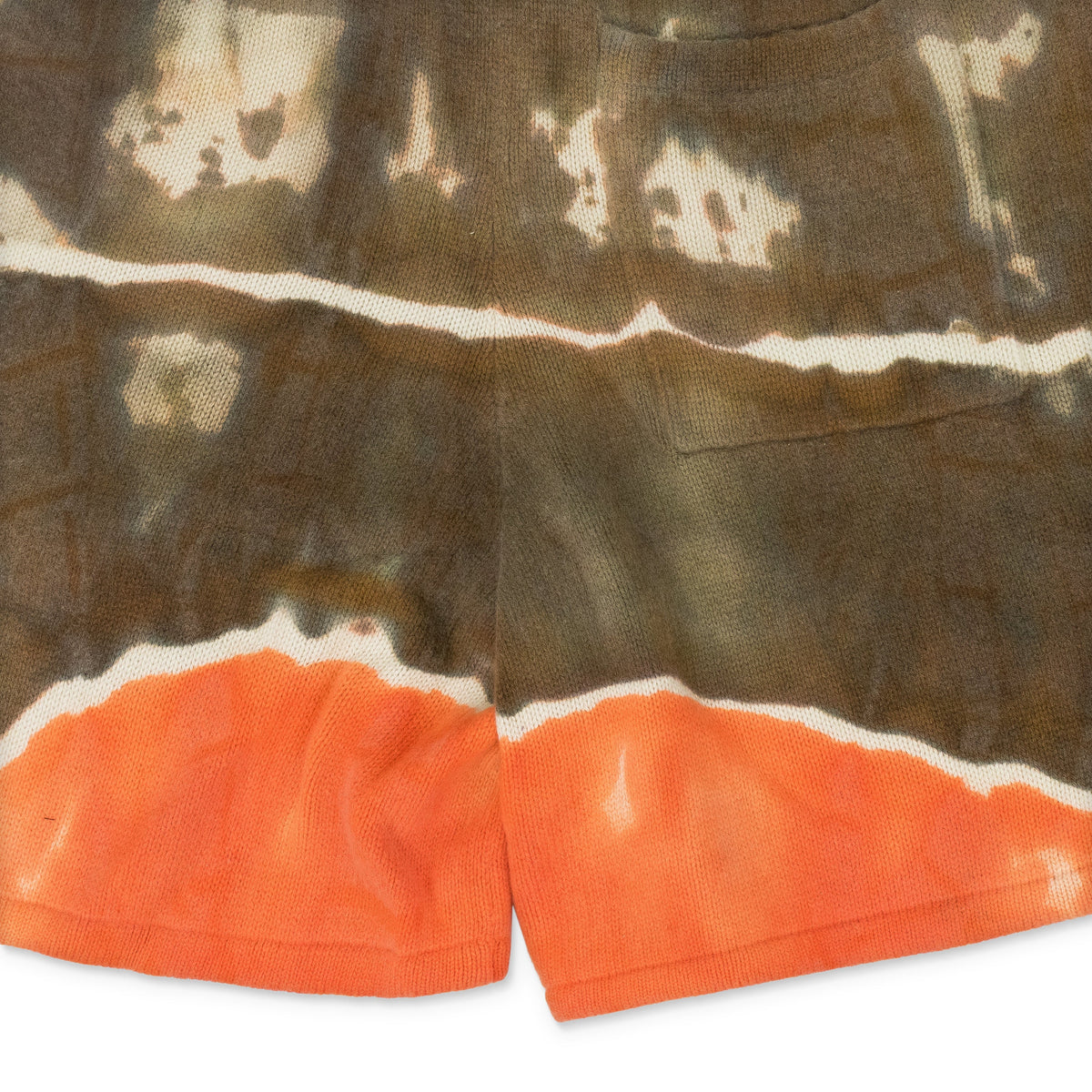 Brown / Orange Tie Dye Shorts